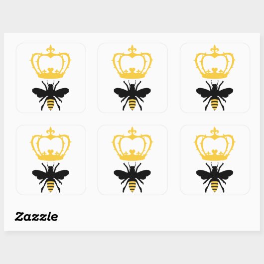 Queen Bee Sticker (Vel)