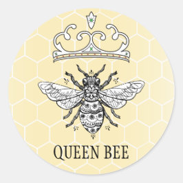 Queen Bee Sticker | Personaliseer het!