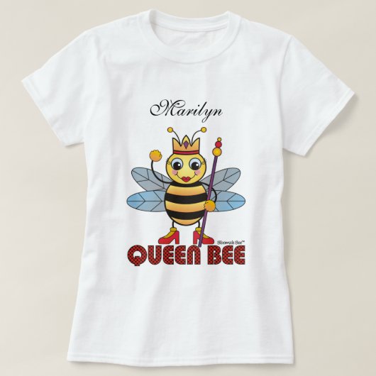 Queen Bee T-shirt (Design voorkant)