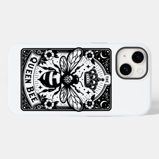 Queen Bee Tarot Kaart Case-Mate iPhone Case (Achterkant (horizontaal))