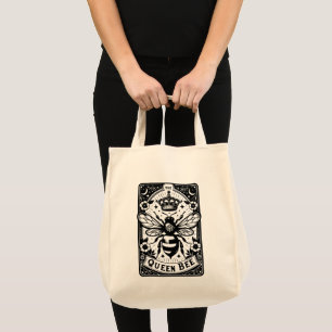Queen Bee Tarot Kaart Tote Bag