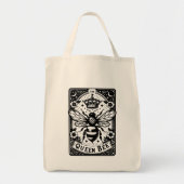 Queen Bee Tarot Kaart Tote Bag (Voorkant)