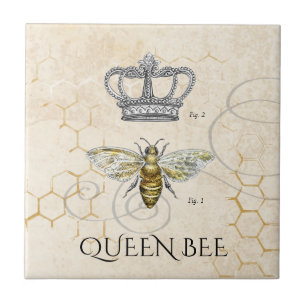 Queen Bee Tegeltje
