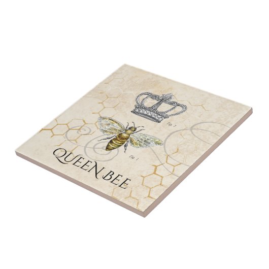 Queen Bee Tegeltje (Zijkant)