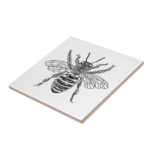 Queen Bee Tegeltje (Zijkant)