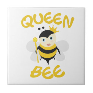 Queen Bee Tegeltje