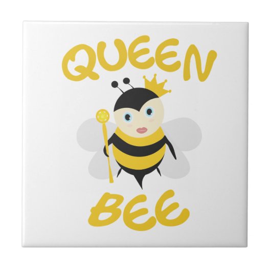 Queen Bee Tegeltje (Voorkant)