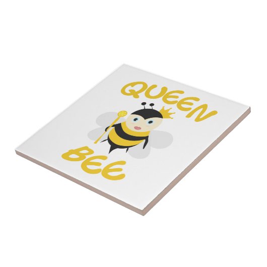 Queen Bee Tegeltje (Zijkant)
