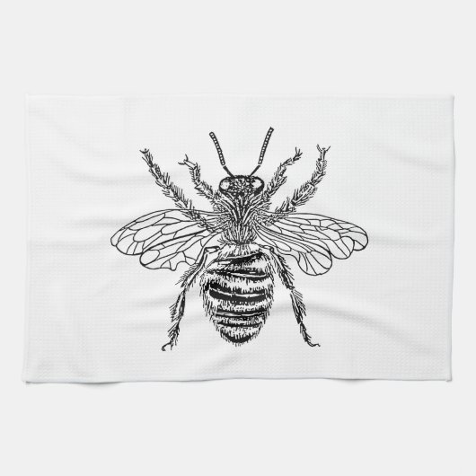 Queen Bee Theedoek (Horizontaal)