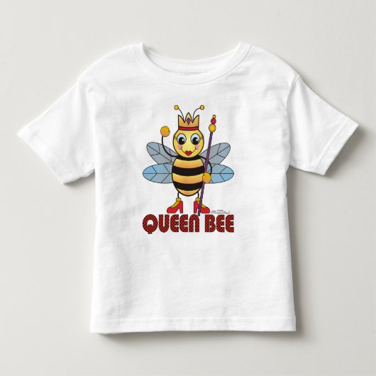 Queen Bee Toddler Shirt (Voorkant)