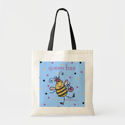 Queen Bee Tote Bag (Voorkant)