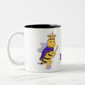 Queen Bee Tweekleurige Koffiemok (Links)