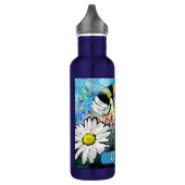 Queen Bee Whimsical Bumblebee Daisies Personalized Waterfles (Links)
