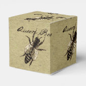 Queen Bee Wildlife Bug Insect Bedankdoosjes (Achterkant)