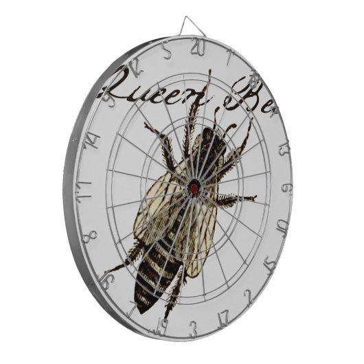 Queen Bee Wildlife Bug Insect Dartbord (Voorkant Links)