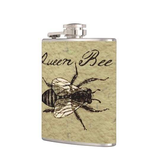 Queen Bee Wildlife Bug Insect Heupfles (Links)