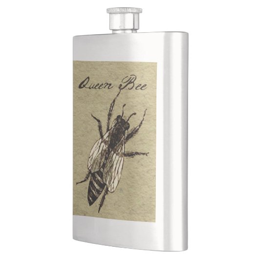 Queen Bee Wildlife Bug Insect Heupfles (Links)