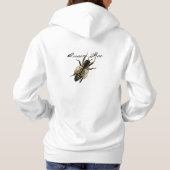 Queen Bee Wildlife Bug Insect Hoodie (Achterkant)