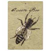 Queen Bee Wildlife Bug Insect Klembord (Achterkant)