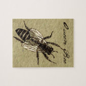 Queen Bee Wildlife Bug Insect Legpuzzel (Horizontaal)