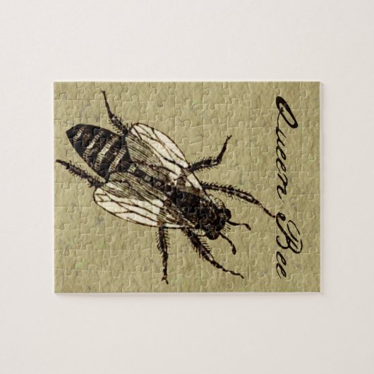 Queen Bee Wildlife Bug Insect Legpuzzel (Horizontaal)