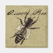 Queen Bee Wildlife Bug Insect Magneet (Voorkant)