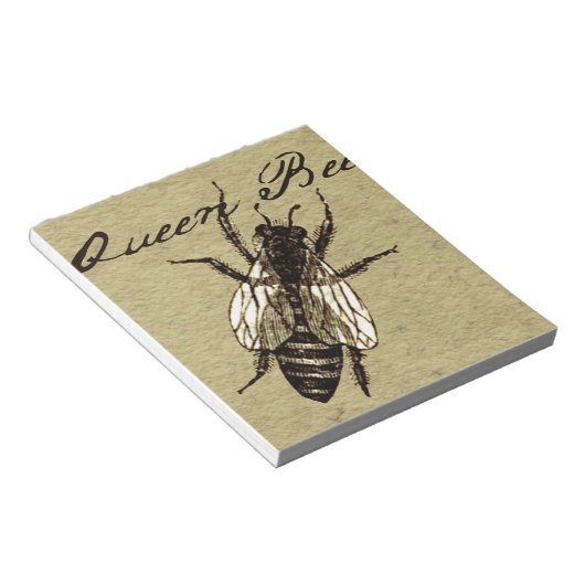 Queen Bee Wildlife Bug Insect Notitieblok (Schuin)