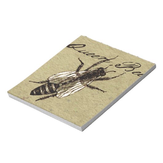 Queen Bee Wildlife Bug Insect Notitieblok (Linkerzijde)