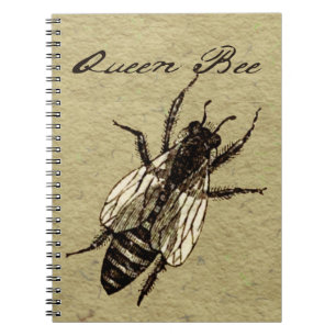 Queen Bee Wildlife Bug Insect Notitieboek
