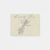 Queen Bee Wildlife Bug Insect Post-it® Notes (Voorkant)