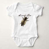 Queen Bee Wildlife Bug Insect Romper (Voorkant)