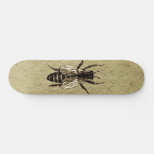 Queen Bee Wildlife Bug Insect Skateboard (Horizontaal)