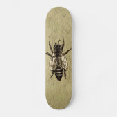 Queen Bee Wildlife Bug Insect Skateboard (Voorkant)
