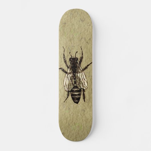 Queen Bee Wildlife Bug Insect Skateboard (Voorkant)