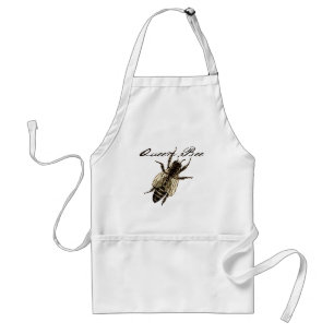 Queen Bee Wildlife Bug Insect Standaard Schort