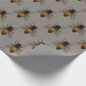 Queen Bee Wrapping Paper Cadeaupapier (Hoek)