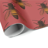 Queen Bee Wrapping Paper Cadeaupapier (Rol Hoek)