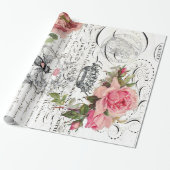 Queen Bee Wrapping Paper Cadeaupapier (Uitgerold)