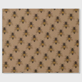 Queen Bee Wrapping Paper Cadeaupapier (Vlak)