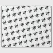 Queen Bee Wrapping Paper Cadeaupapier (Vlak)