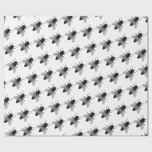 Queen Bee Wrapping Paper Cadeaupapier (Vlak)