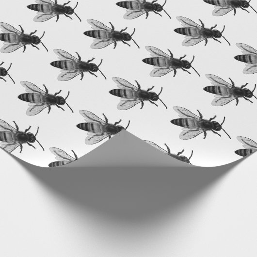 Queen Bee Wrapping Paper Cadeaupapier (Hoek)