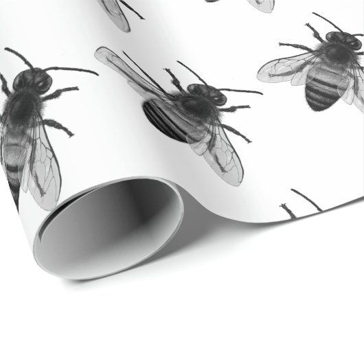 Queen Bee Wrapping Paper Cadeaupapier (Rol Hoek)