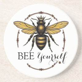 Queen Bee Zandsteen Onderzetter