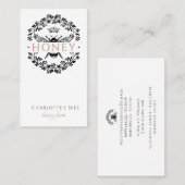 Queen Bee Zwart Wit Goud Imker Honing Apiary Visitekaartje (Voorkant / Achterkant)