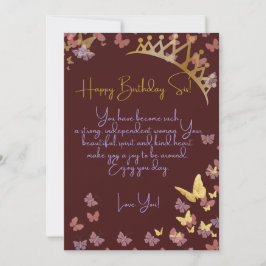 Queen Birthday Card Feestdagenkaart