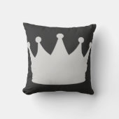 Queen Black Kussen (Voorkant)