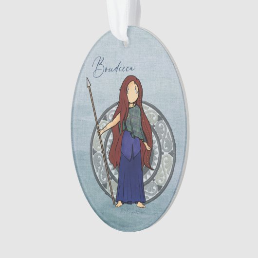 Queen Boudicca Ornament (voorkant)