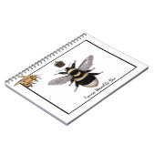 Queen Bumble Bee Notitieboek (Linkerzijde)