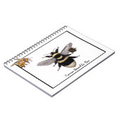 Queen Bumble Bee Notitieboek (Linkerzijde)